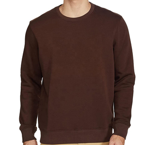 Sweat-shirt homme hiver isolé polaire ample chaud extérieur couture propre poignets élastiques tissu lourd durable - Product Image 2