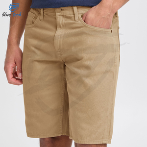 Shorts unisexes de haute qualité pour hommes, solides, à séchage rapide, en stock, logo personnalisé, 100% coton à bas prix - Product Image 4