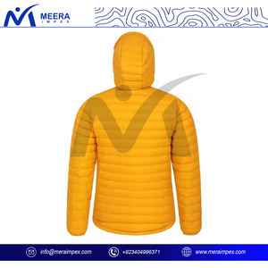 Doudoune isolée ultra-chaude pour hommes pour l'hiver Tissu résistant à l'eau Design compressible Poches zippées High Street pour - Product Image 4