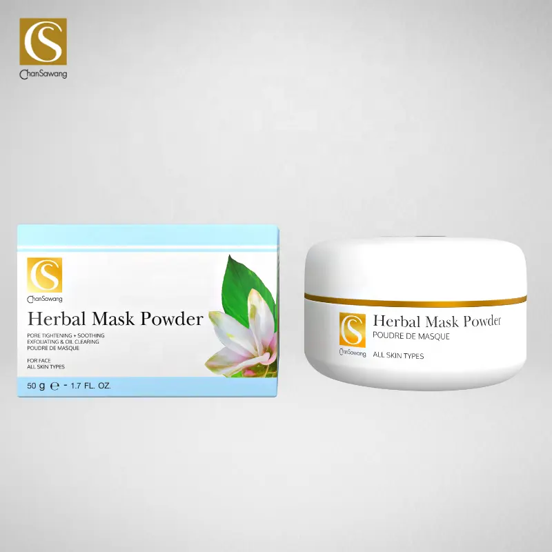 Herbal Thanaka und Kurkuma Gesichts maske Puder Natürliche Hautpflege Facial Beauty Mask Private Label aus Thailand