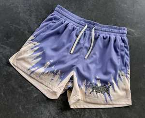 กางเกงว่ายน้ำสำหรับผู้ชายกางเกงขาสั้นชายหาดผ้าโพลีเอสเตอร์100% เป็นมิตรต่อสิ่งแวดล้อมพิมพ์ลายเป็นมิตรต่อสิ่งแวดล้อม - Product Image 4