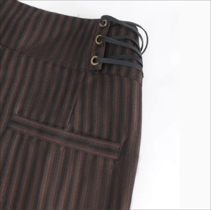 กางเกงวิ่งแนวสตรีทผ้าคอตตอนระบายอากาศได้สำหรับผู้ชายกางเกงเอวหลวมพอดีตัวพิมพ์ลายแนวกอทิกสำหรับผู้ชาย - Product Image 6