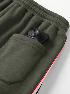 Tissu de qualité supérieure en gros hiver polaire survêtements 100% coton lourd 400GSM Logo personnalisé décontracté survêtements pour hommes - Product Image 2