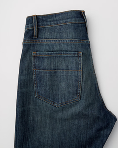 กางเกงยีนส์ทรงตรงสำหรับผู้ชาย ผ้าเดนิม 100% ผ้าฝ้าย ปักลายตามสั่ง สไตล์ลำลอง ซักแล้ว ผู้ผลิตเสื้อผ้า กางเกงขายาวทรงตรงสำหรับผู้ชาย - Product Image 2