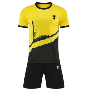 2026 Top Selling Club Team <b>Soccer</b> Training Uniform Solid Color Jersey & Short Sets with Custom Logo - Product Image 2