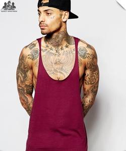 Wholesale Knitted Casual Gym <b>Vest</b> <b>Stringer</b> Tank Tops with Windproof Feature 100% Cotton High Quality - Product Image 5