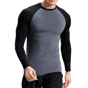 Rashguard <b>BJJ</b> Compression Wear UPF50 Sublimation Custom Design long Sleeve Rash Guards / Wholesale Customized Factory Made - Product Image 3