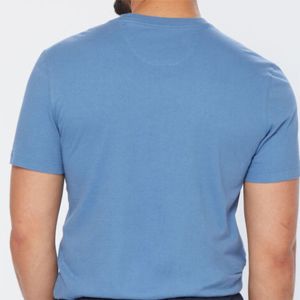 Vente en gros T-shirt à col ras du cou pour hommes Design élégant à motifs avec logo personnalisé Respirant Confortable Anti-boulochage Caractéristique Marque - Product Image 6