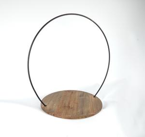 Classic <b>Wooden</b> Round <b>Cake</b> <b>Stand</b> Multi-Purpose Dessert Tray for <b>Cakes</b> Cupcakes Fruits Snacks and Everyday Home Made In India 2025 - Product Image 1