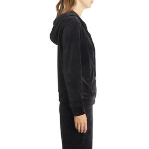 Customized Breathable Quick Dry <b>Velour</b> Hooded Women's Hoodies Windproof <b>Sweatshirts</b> Autumn Season OEM Service Custom Logo - Product Image 3