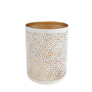 Bougeoir votif en aluminium de décoration d'halloween avec bougeoir argenté pour la décoration de table à la maison - Product Image 5