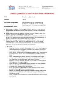 Baratte automatique pour les moyennes et grandes exploitations laitières Barattage cohérent et manipulation de la crème Machine de traitement laitier - Product Image 2