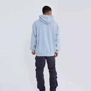 Sweat à capuche oversize délavé style hip-hop avec strass pour l'hiver, streetwear homme personnalisable de haute qualité 2026 - Product Image 4