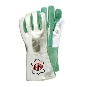 ถุงมือหนังกันไฟระบายอากาศได้ดีทนทานต่อการฉีกขาด - Product Image 2