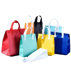 Bolsas térmicas desechables al por mayor con asa aislante duradero personalizado para llevar comida fría y caliente para restaurantes reutilizables - Product Image 2