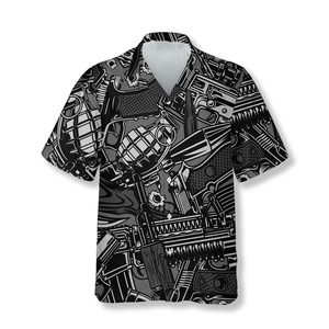 Cómoda camisa hawaiana para hombre, transpirable, verano, Vacaciones en la playa, traje informal, elegante estampado, manga corta, tela con botones - Product Image 2