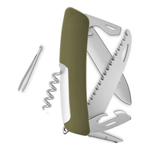 Coltello Pieghevole Swiza Allmatt Standard D05 con 13 Funzioni e Sega per Olive - Product Image 2