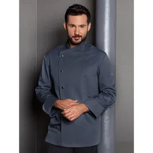 Veste de chef personnalisée Lars : Outil spécialisé pour un merchandising efficace - Product Image 5