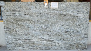 Bloc de granit jaune Dunes grande dalle moderne de qualité supérieure polie flambée finition de surface aiguisée mur caractéristique - Product Image 3