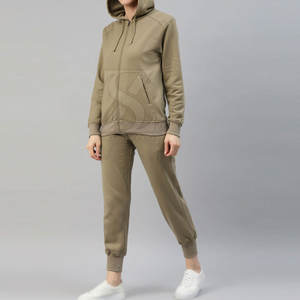 Vêtements d'hiver de qualité supérieure survêtement pour femmes deux pièces concevez votre propre survêtement à manches longues pour femmes - Product Image 2