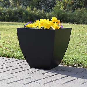 Ensemble de 3 poignées de jardinière en métal galvanisé, petites et grandes jardinières décoratives en fer, pots de fleurs et fournitures de jardin. - Product Image 6