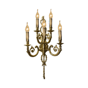 Vecchia lampada da parete in rame a LED oro resistente sorgente luminosa bianca calda CCT - Product Image 1