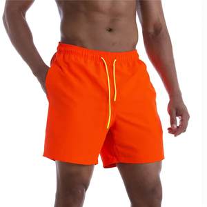 Pantalones cortos de gimnasio para hombre con logotipo personalizado: traje de baño de playa transpirable de secado rápido de alta calidad con patrón sublimado - Product Image 4