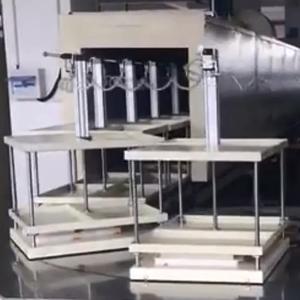 Linea di Produzione con Forno Rotativo a Sei Scomparti Tipo U Completamente Automatico per la Polimerizzazione di Filtri dell'Aria - Product Image 2