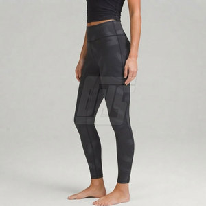 Nuevos Leggings Deportivos de Cintura Alta para Mujer, Flexibles, Suaves, Elásticos, para Yoga, Fitness, Ropa Deportiva, Venta al Por Mayor, Fabricación Personalizada - Product Image 5