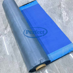 Sous-couche de <span class=keywords><strong>toiture</strong></span> autocollante, protection contre la glace et l'eau, membrane imperméable haute température à peler et coller pour les avant-toits et les traverses - Product Image 1