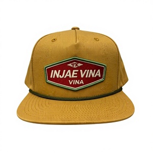 Casquette de baseball en daim à 5 panneaux avec logo brodé personnalisé de haute qualité, logo en relief sur la visière, casquette snapback, broderie 3D personnalisée - Product Image 1