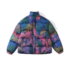 Fabricant de vêtements de rue personnalisés pour l'extérieur Veste matelassée pour l'hiver Vestes matelassées à bulle et fermeture éclair simples - Product Image 2