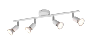 Plafoniera a 4 luci serie Paris, bianca, 4xGU10 (Trio Lighting R80914031) - Product Image 1
