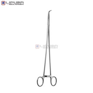 Meeker เครื่องมือผ่าตัดสแตนเลสแบบแมนนวล, อุปกรณ์ความปลอดภัยมาตรฐาน mol คีม art/diss/ligatur artery Clamps - Product Image 2