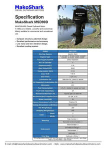 Moteur hors-bord diesel MakoShark 90 ch - Product Image 2