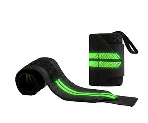 Muñequeras Personalizadas con Logotipo para Levantamiento de Pesas, Soporte de Muñeca para Gimnasio, Powerlifting, Entrenamiento de Fisicoculturismo para Hombres - Product Image 1