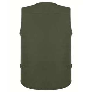 Gilet Cargo utilitaire pour hommes vêtements d'extérieur d'hiver travail Photo pêche Safari toile séchage rapide Style High Street bonne qualité - Product Image 2