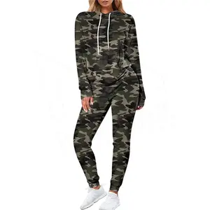 Chándal de Algodón 100% para Mujer, Ropa Deportiva de Moda, Transpirable, Estampada, Ropa Deportiva Informal para Mujer - Product Image 1