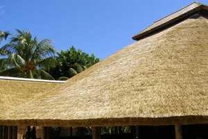 Muestra gratis barato decoración al aire libre techo de paja artificial - Product Image 4