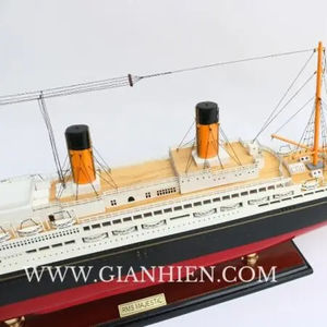 Gia Nhien Fabricant Conception personnalisée RMS MAJESTIC Bateau de croisière MODÈLE DE BATEAU EN BOIS MODÈLE DE BATEAU EN bois DE HAUTE QUALITÉ - Product Image 1