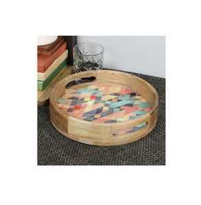 Designer Look Most Selling Serving Wooden Tray 3Pcs <b>Christmas</b> <b>Party</b> Food Serving Tray Most Demanding <b>Top</b> Design - Product Image 6