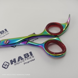 Kit de ciseaux de coupe de cheveux de barbier professionnel de haute qualité ciseaux amincissants en acier inoxydable japonais 440C - Product Image 3