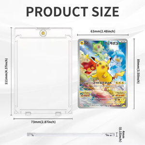 Magnetic Card Holder, One Touch Card Holder, Trading Card <b>Protectors</b> for Baseball Cards Sports Card - Product Image 5