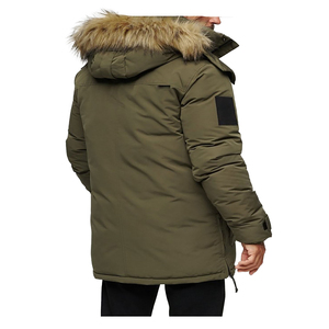 Chaqueta de Moda para Hombre, Talla Grande, con Logotipo Personalizado, Abrigo Informal, Cortavientos de Primavera e Invierno, Parka - Product Image 3