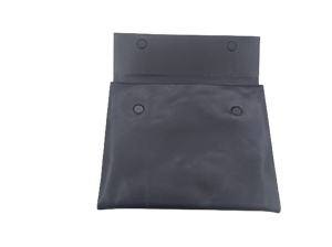 Funda para portátil de piel auténtica 100% nueva y elegante al por mayor, color negro con varios compartimentos, logotipo personalizado, unisex - Product Image 2