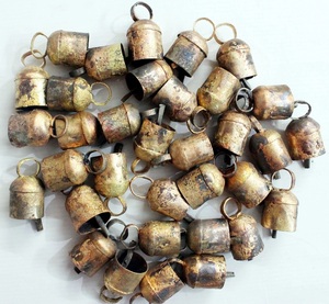 Boho Jingle Bells Wind Chime Rustic Metal Hanging Decor Garden <b>Patio</b> Balcony Art - Product Image 5