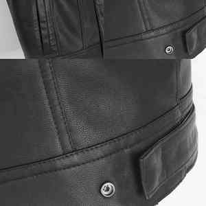 Conçu sur mesure pour hommes col en V polyester décontracté respirant couleur unie toile grande taille printemps style prix d'usine quantité en vrac - Product Image 2