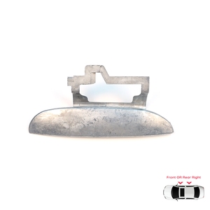 BDP1595-2 Manija exterior de metal para puerta delantera o trasera derecha para Serie 5 E39 1996-2003 Sedán Touring de 4/5 puertas 51218245462 512182006 - Product Image 1