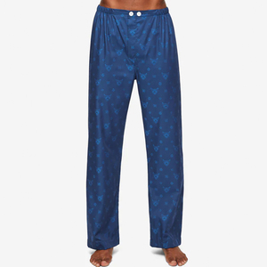 Conjunto de Pijamas de Seda Satén de Lujo Personalizados para Hombre, 2 Piezas, Ropa de Dormir Sólida con Mangas Largas y Sin Mangas, Térmica y Transpirable - Product Image 6