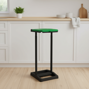 มิสเตอร์บี โมโน กรีน แบล็ค 7417C12 ที่ใส่ถุงขยะมองการ์ดี 31.5x36x81 ซม. ที่ใส่ถังขยะ - Product Image 3